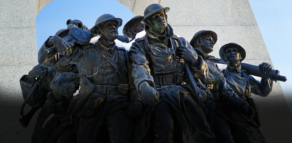 HOMMAGE AUX VICTIMES DES GUERRES MONDIALES